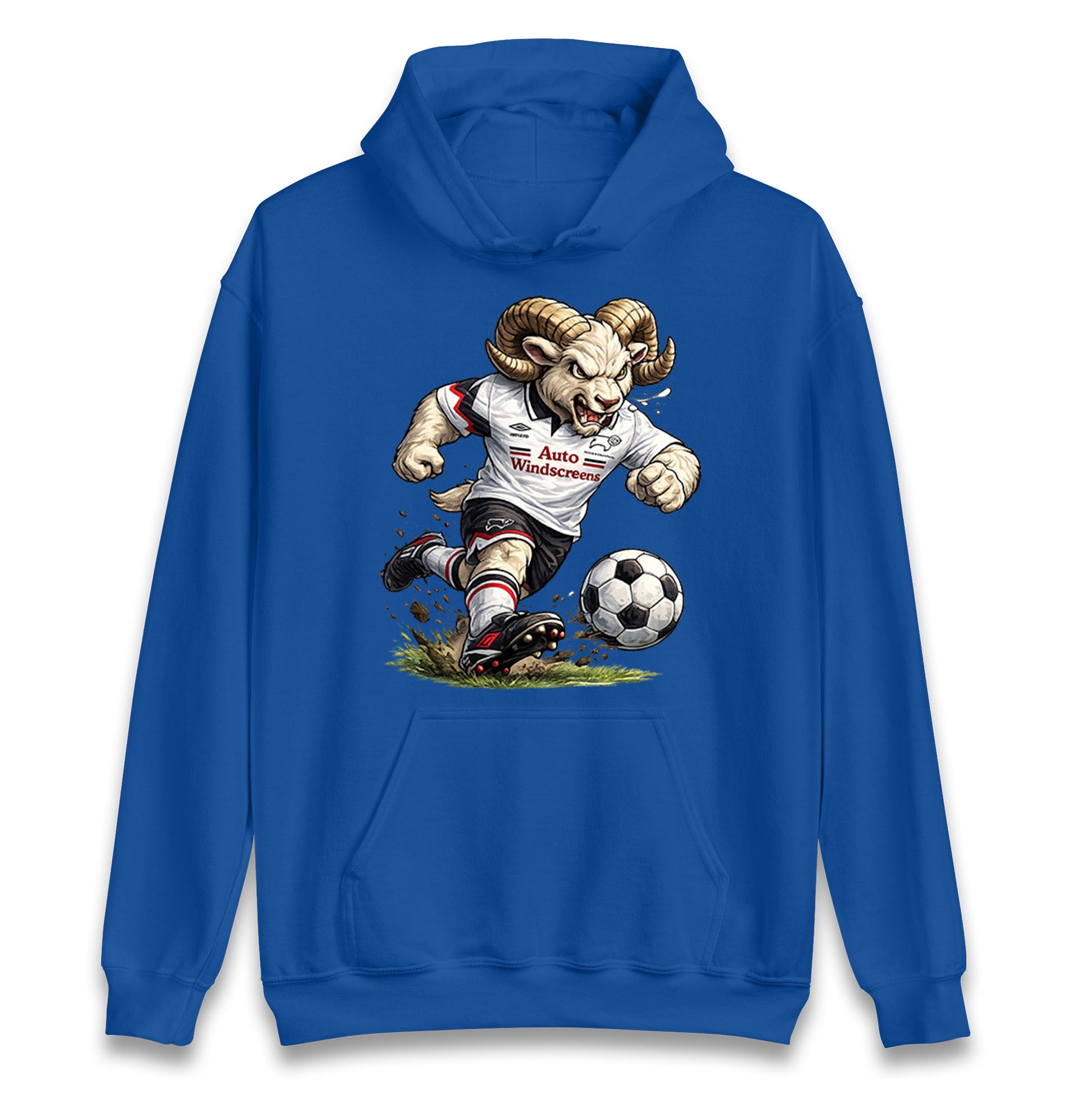 Old School Derby County Hoodie
