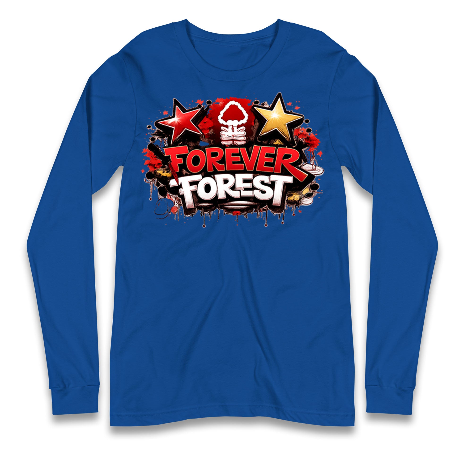 Forever Forest Football Longsleeve T Shirt