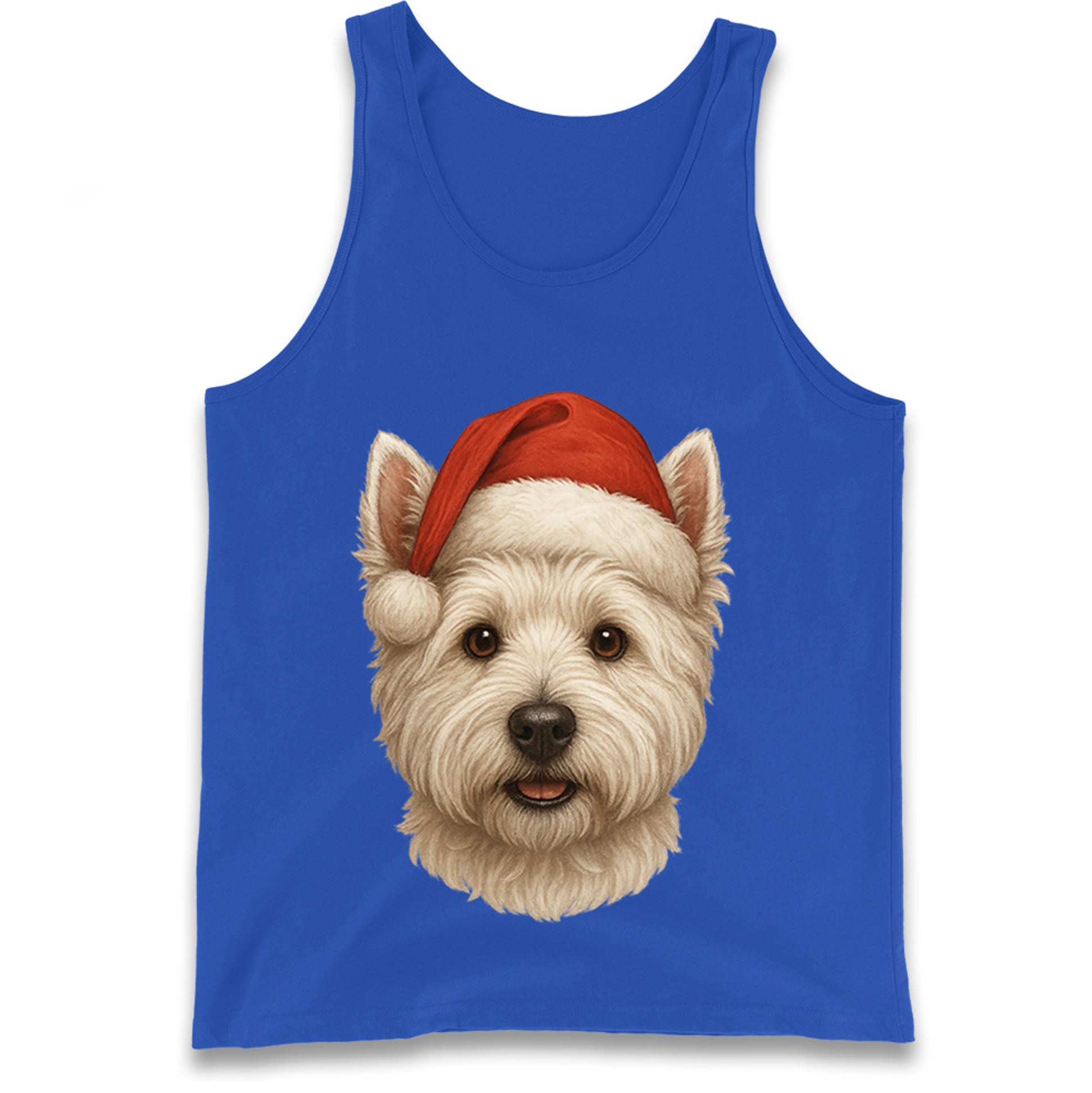 West Highland White Terrier Christmas Tank Top