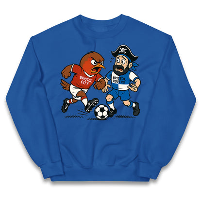 Vintage Bristol City Kids Jumper