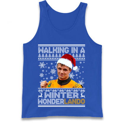 Lando Norris Christmas Tank Top