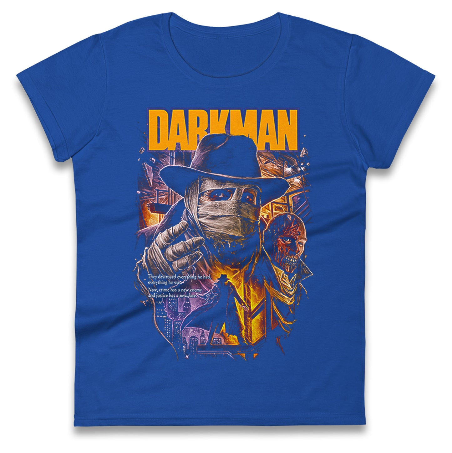 Darkman Face Ladies T Shirt