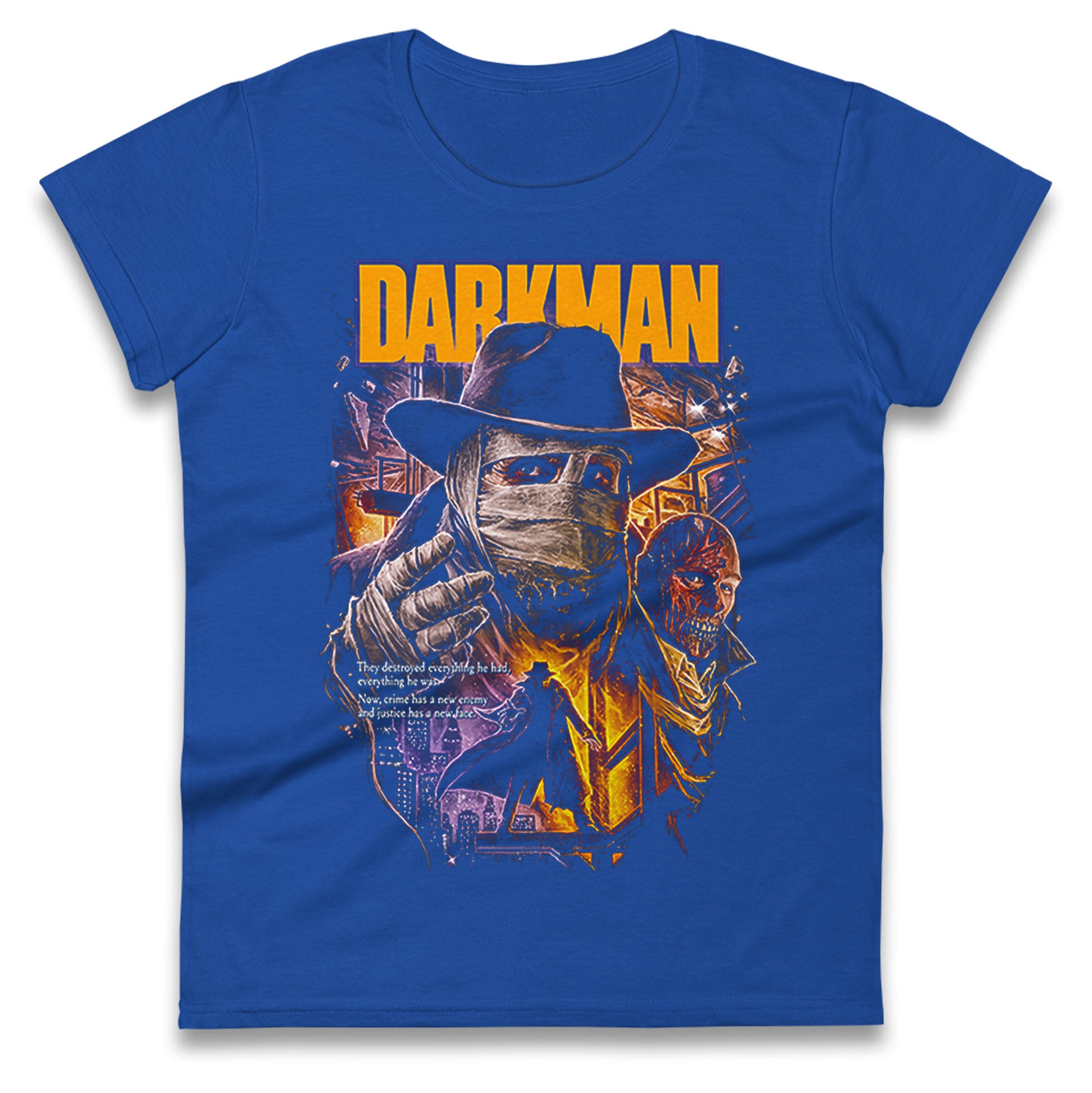 Darkman Face Ladies T Shirt