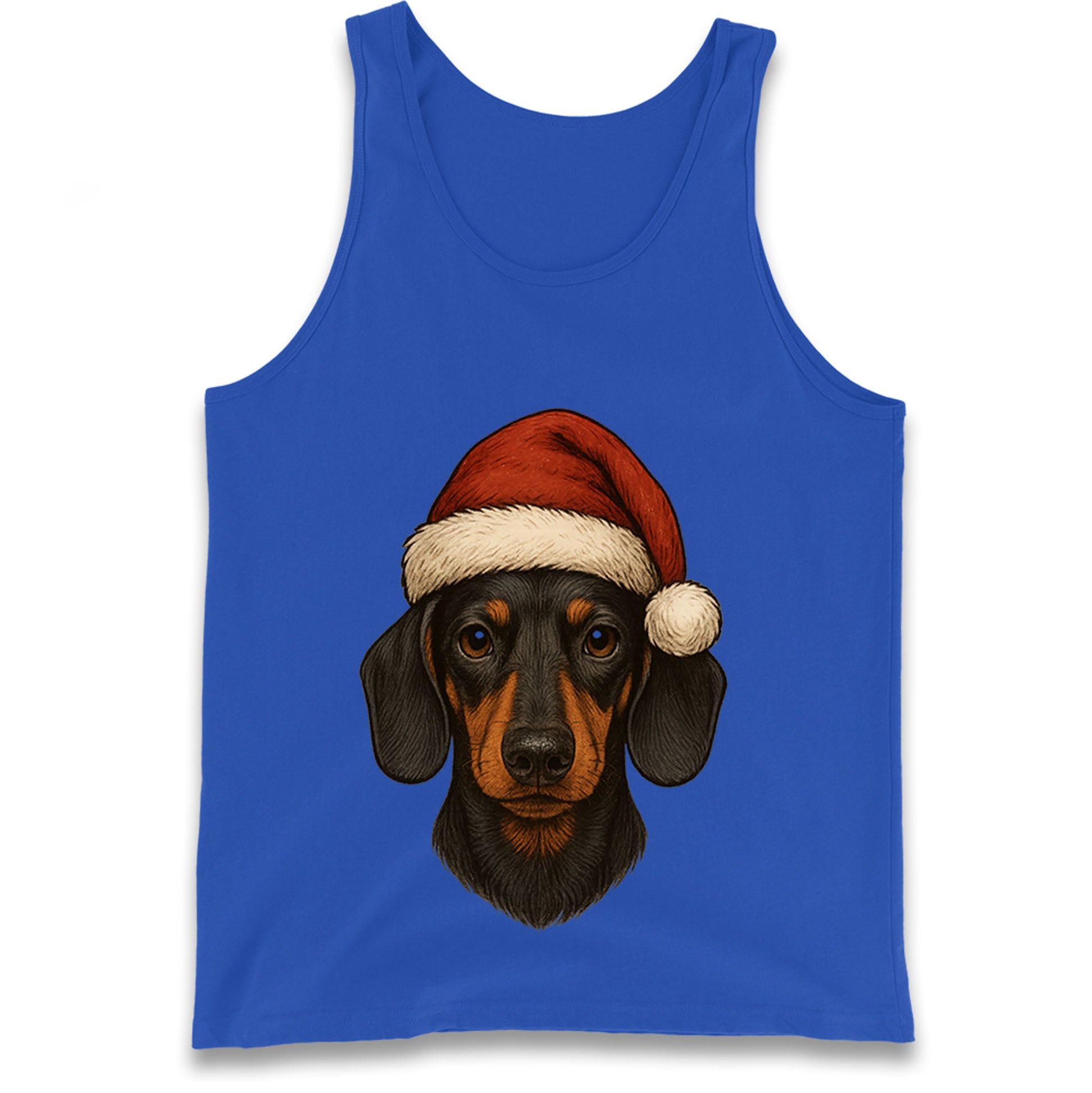 Dachshund Christmas Tank Top
