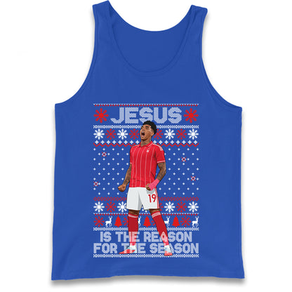 Nottm Forest FC Christmas Tank Top