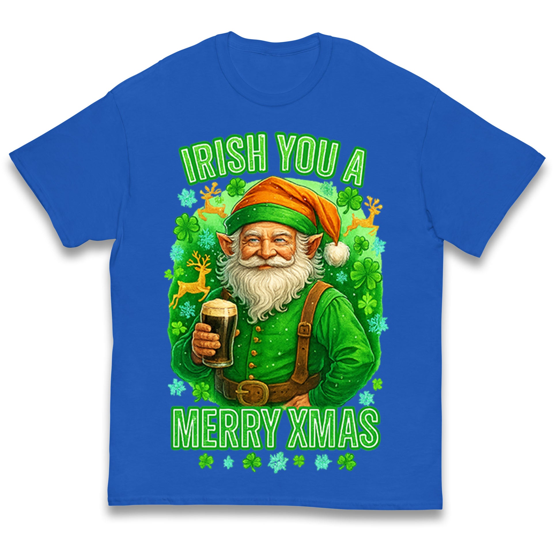 Irish Christmas Kids T Shirt 
