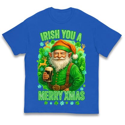 Irish Christmas Kids T Shirt 