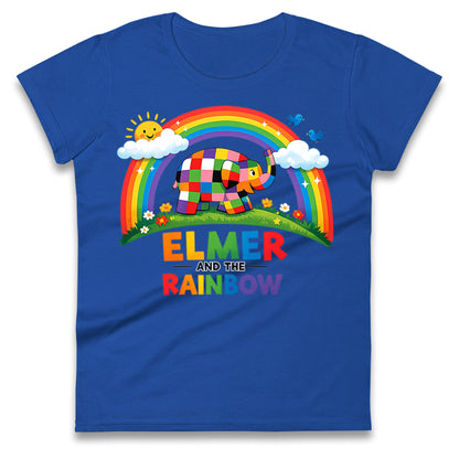 Elmer And The Rainbow Ladies T Shirt 