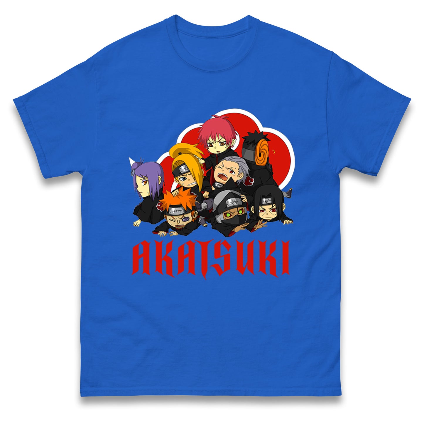naruto shippuden akatsuki t shirt