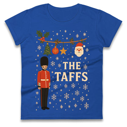 The Taffs Welsh Guards Christmas Ladies Shirt