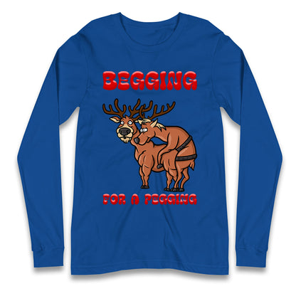 Deer Christmas Longsleeve T Shirt