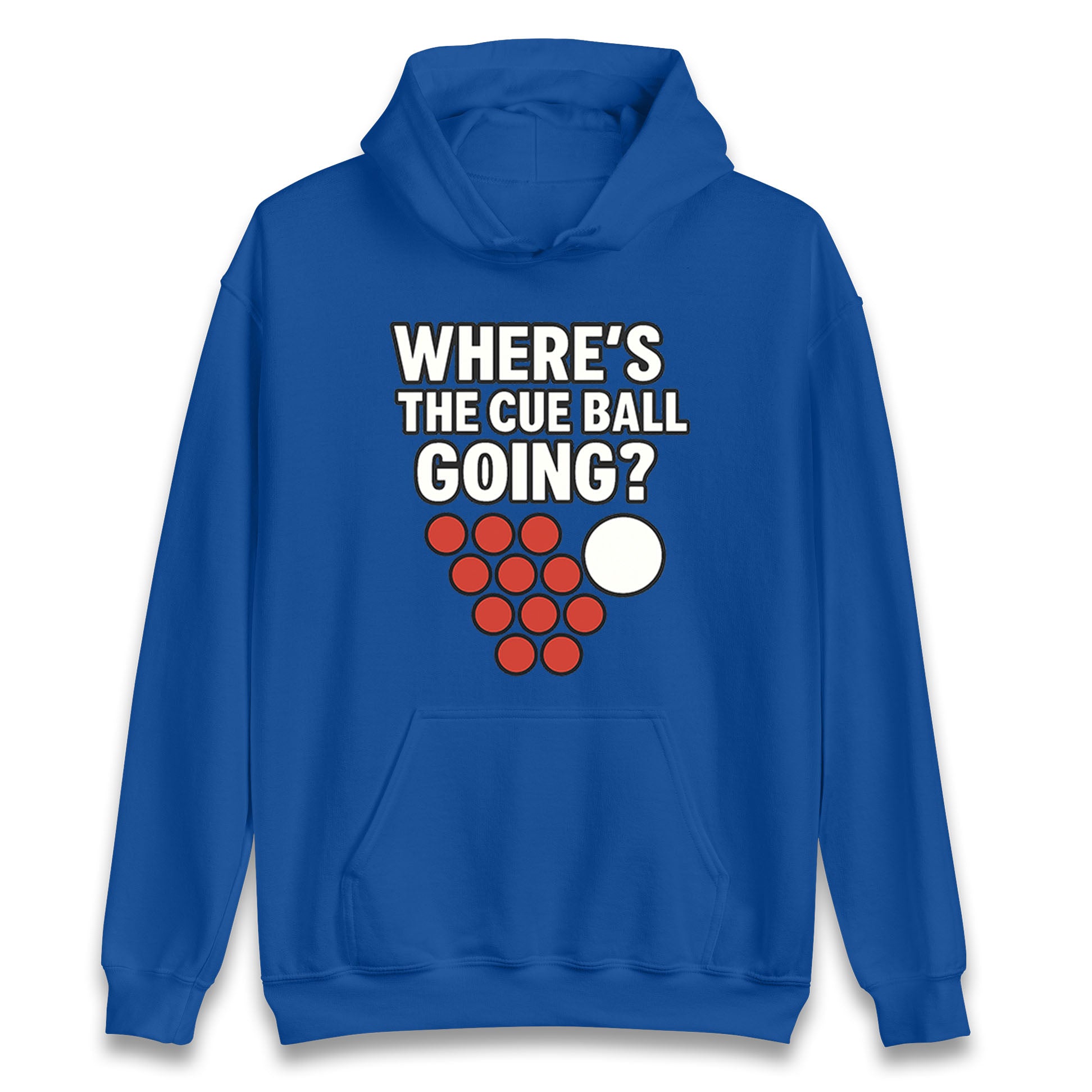 Where’s The Cue Ball Going Hoodie
