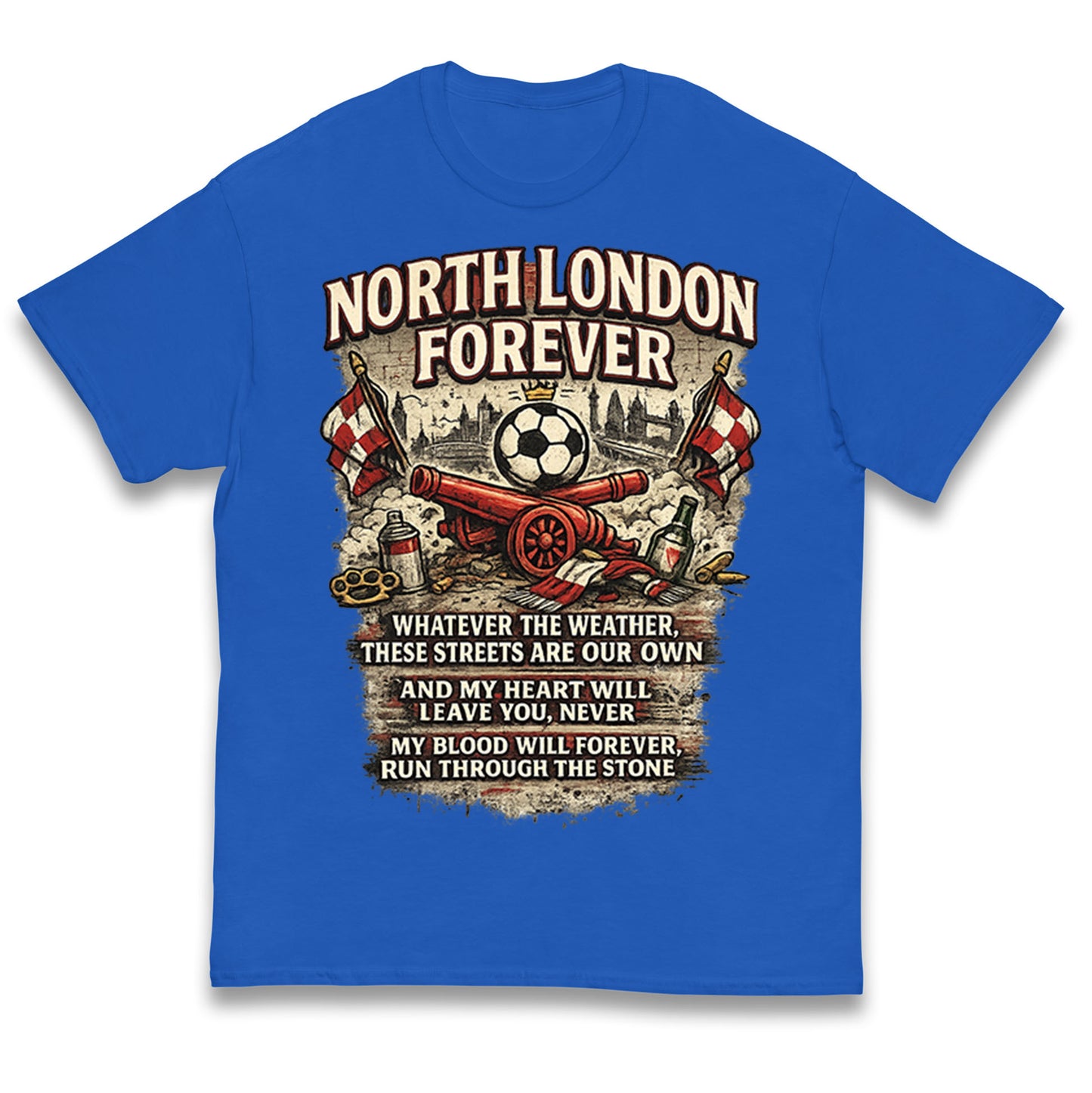 Arsenal North London Forever Kids T Shirt