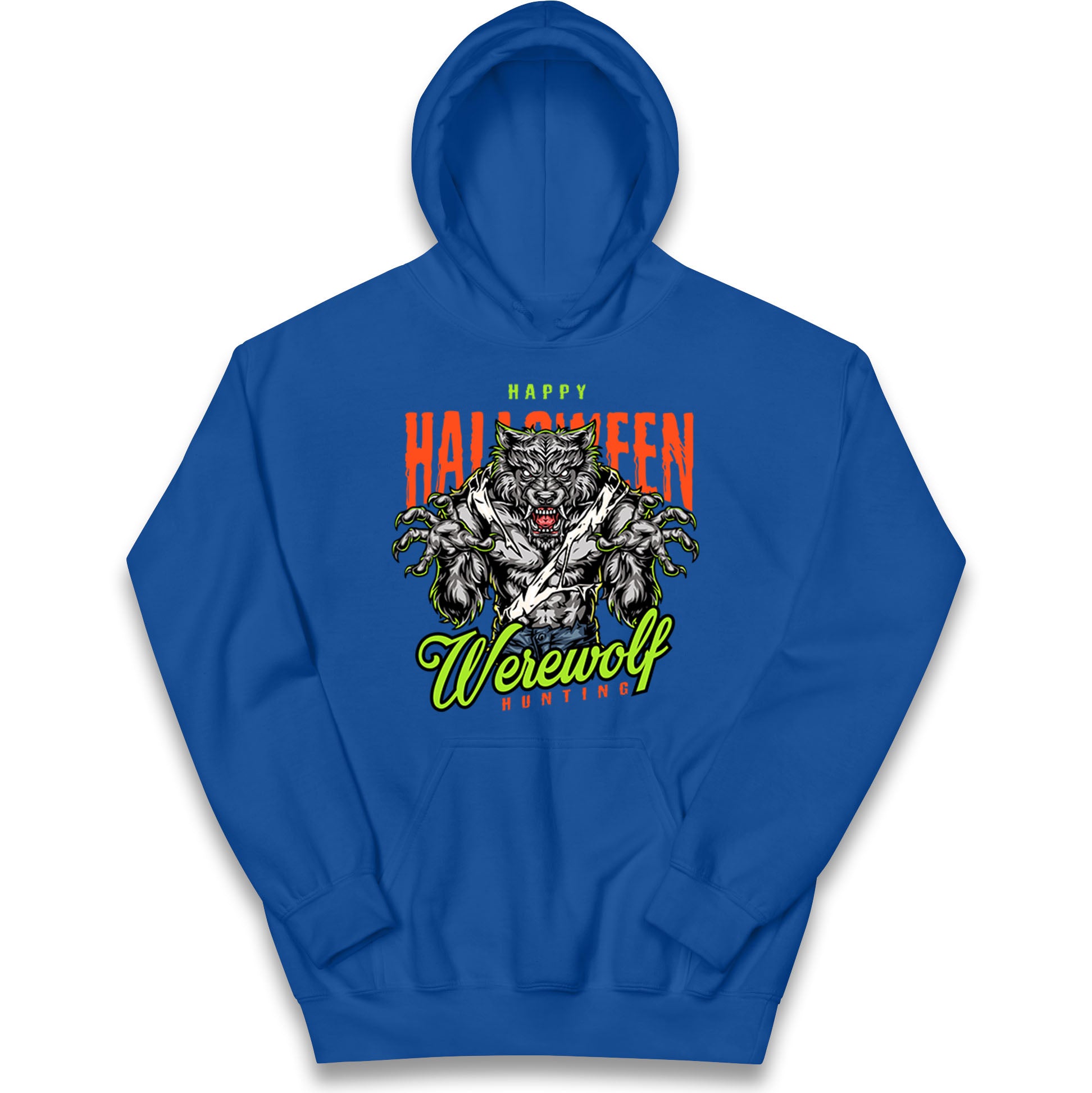 Halloween Werewolf Kids Hoodie