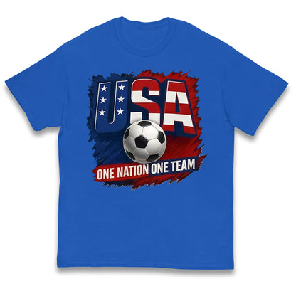 USA Retro World Cup Kids T Shirt