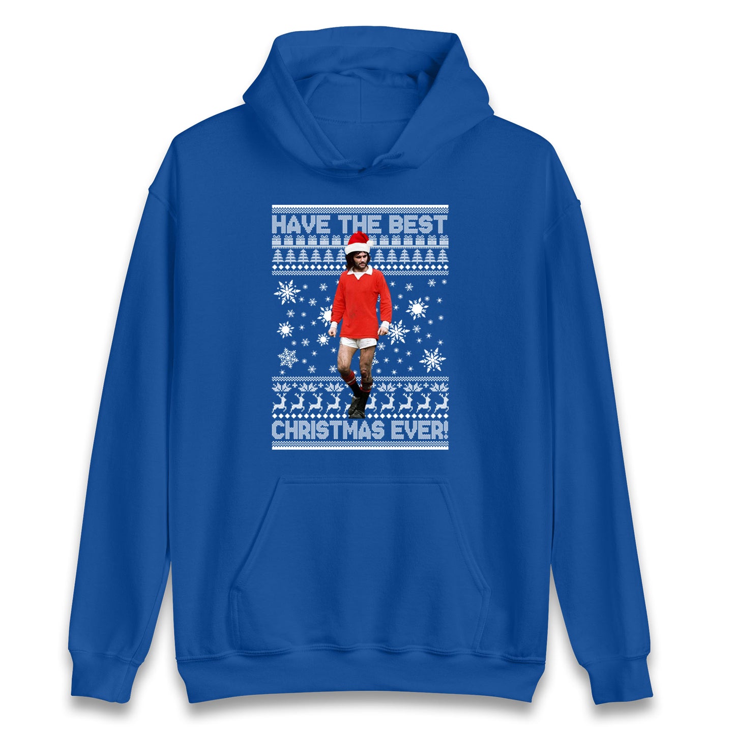 Christmas George Best Hoodie