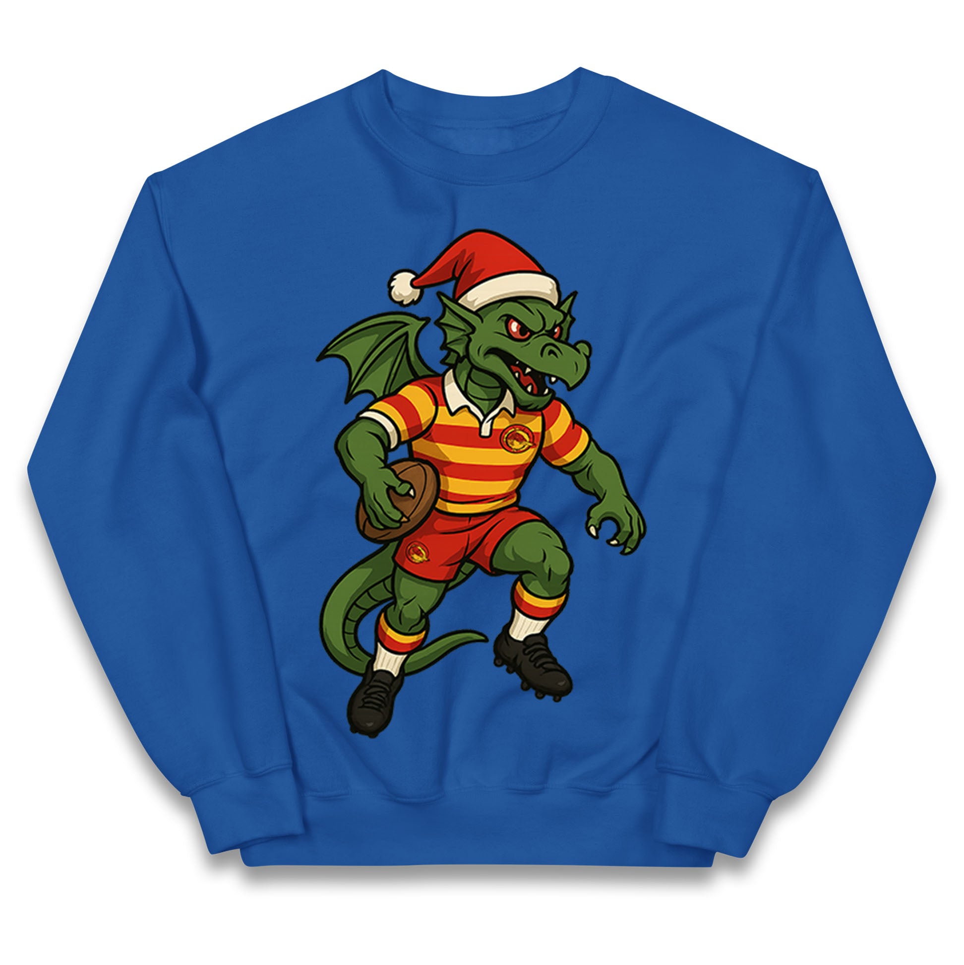 Catalans Dragons Christmas Kids Jumper