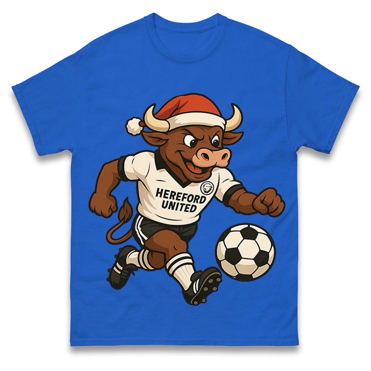 Retro Hereford Christmas T Shirt