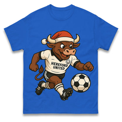 Retro Hereford Christmas T Shirt