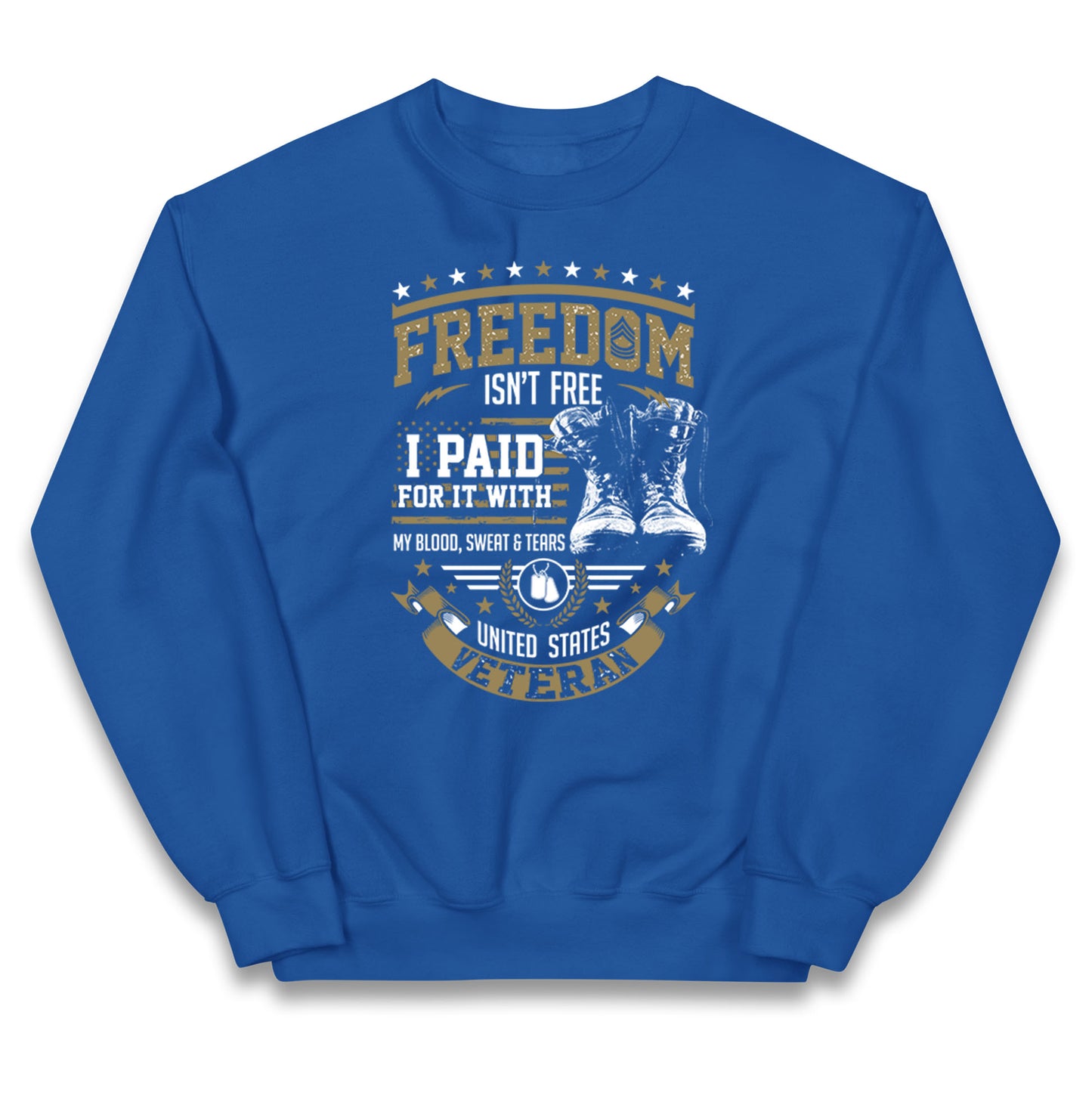 United States Veteran Kids Jumper