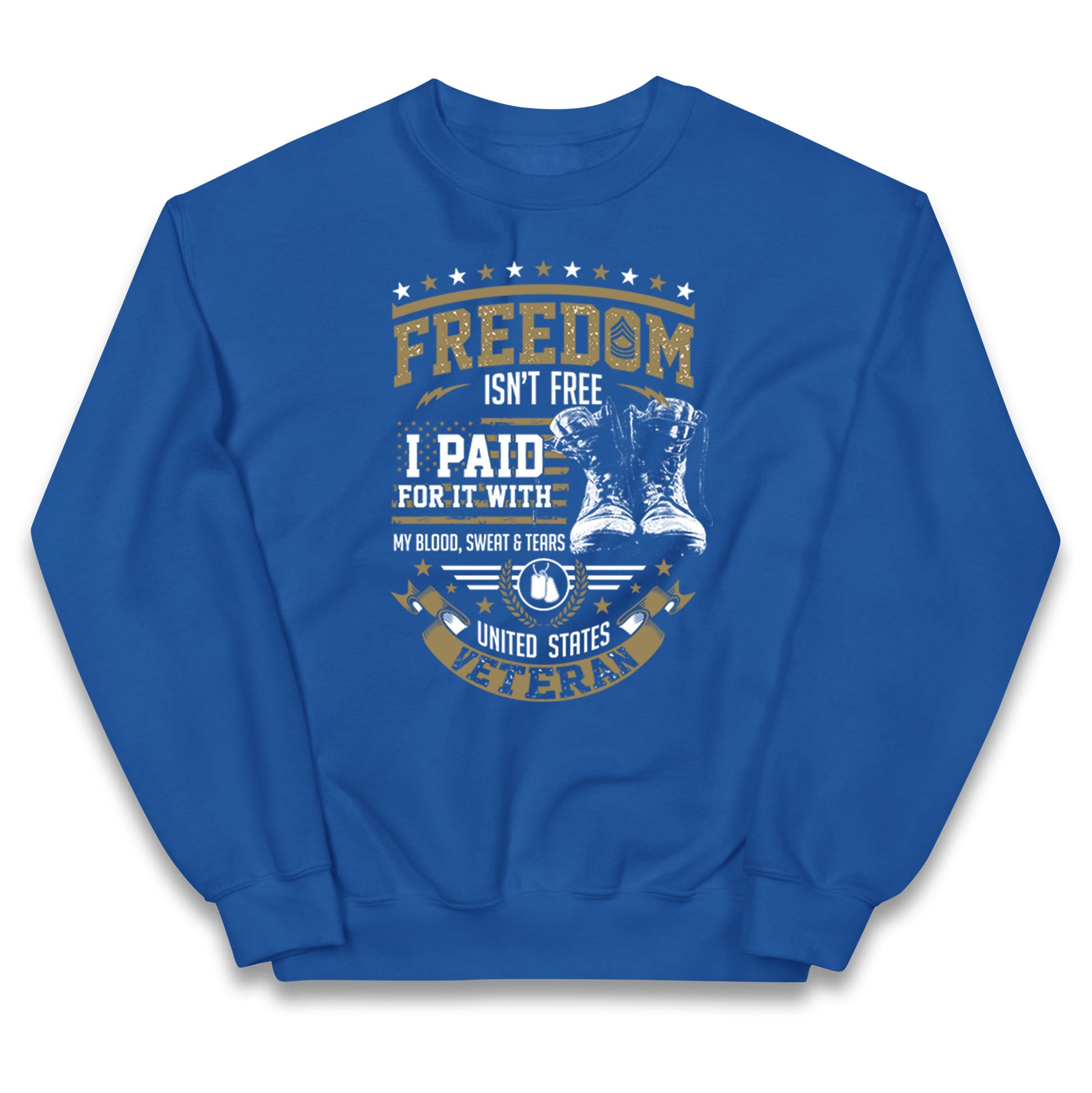 United States Veteran Kids Jumper