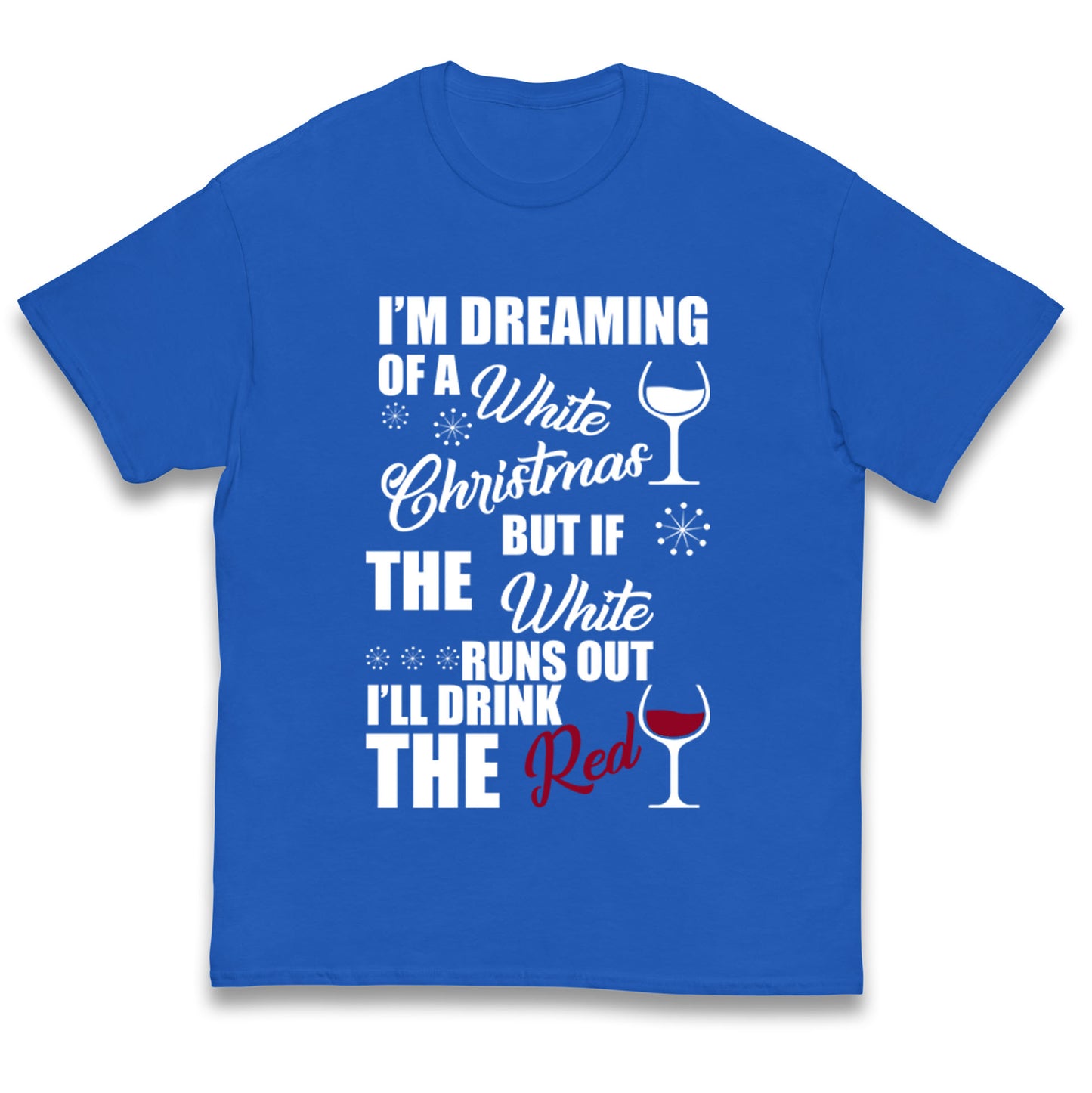 Wine Christmas Kids T Shirt