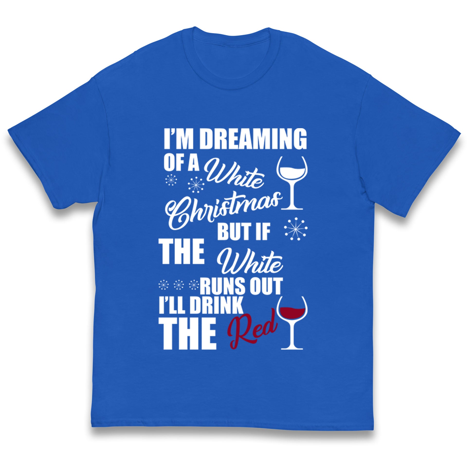 Wine Christmas Kids T Shirt