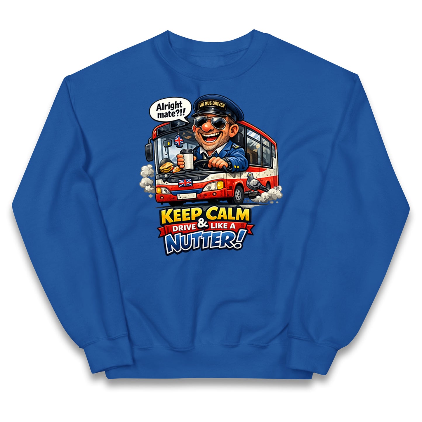  Bus Driver Job Kids Jumper