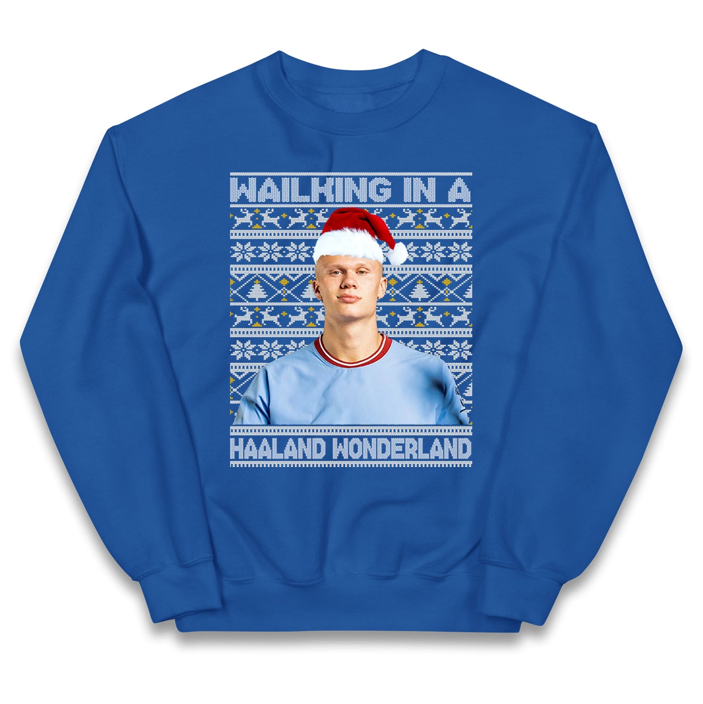 erling haaland christmas jumper