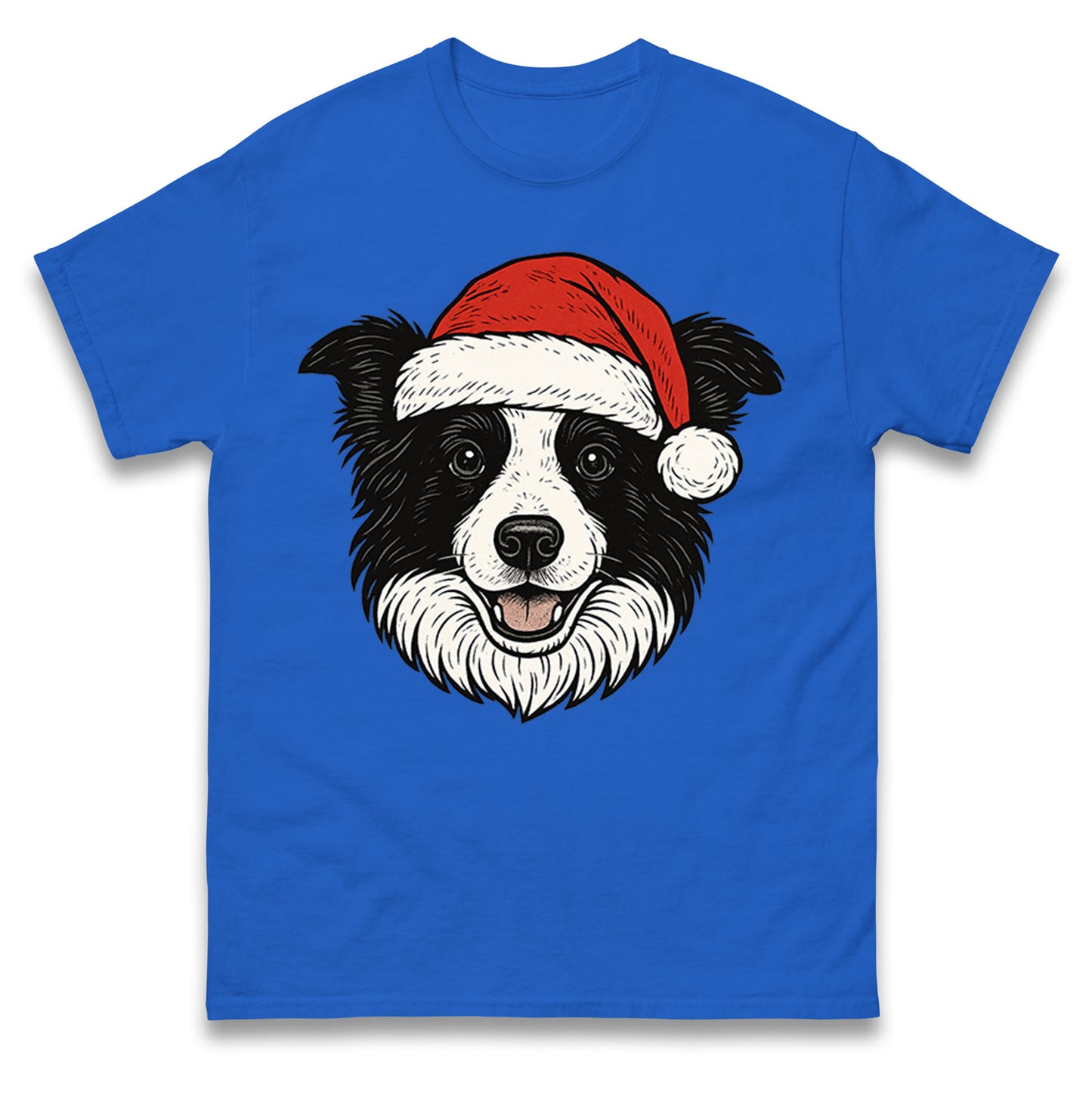 Border Collie Christmas T Shirt