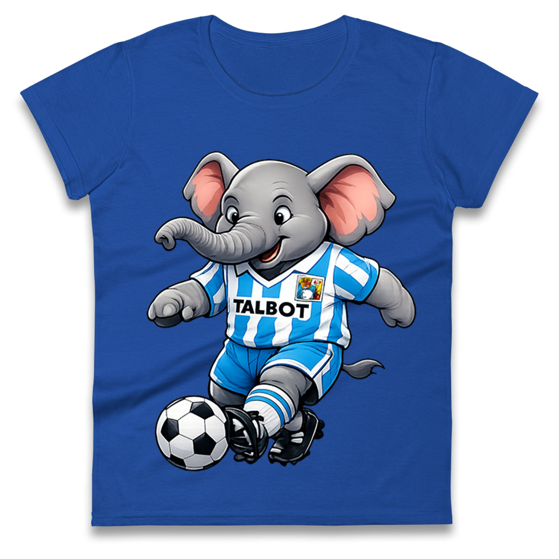 Retro Coventry City Football Ladies T Shirt 