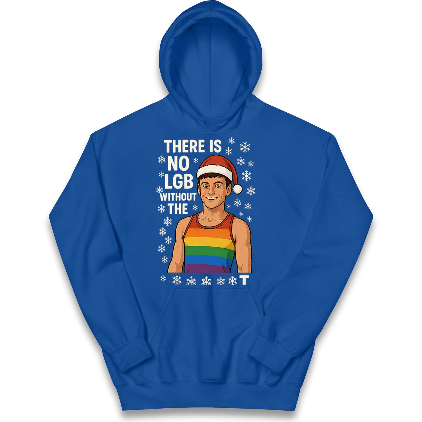 Tom Daley Christmas Kids Hoodie