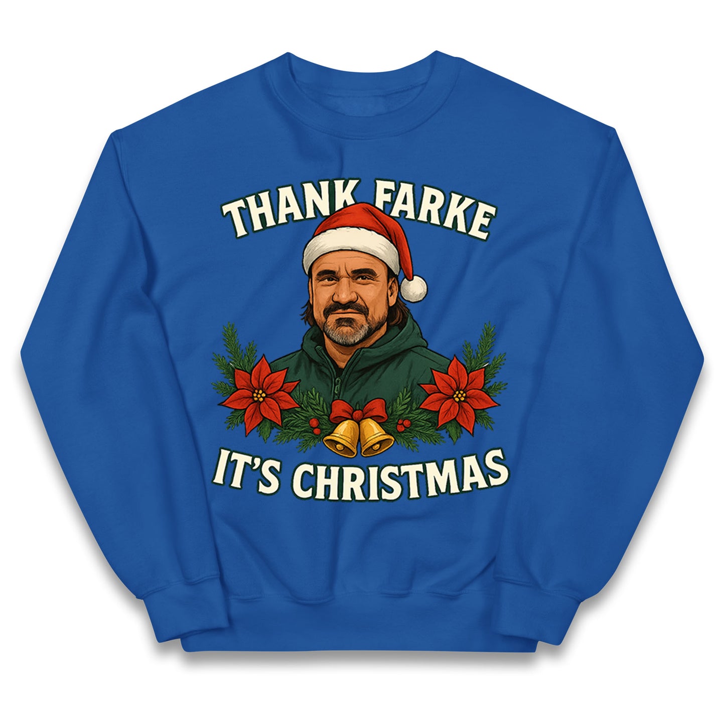 Leeds Utd Christmas Kids Jumper 
