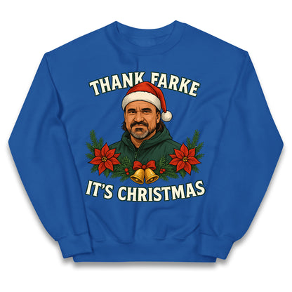 Leeds Utd Christmas Kids Jumper 