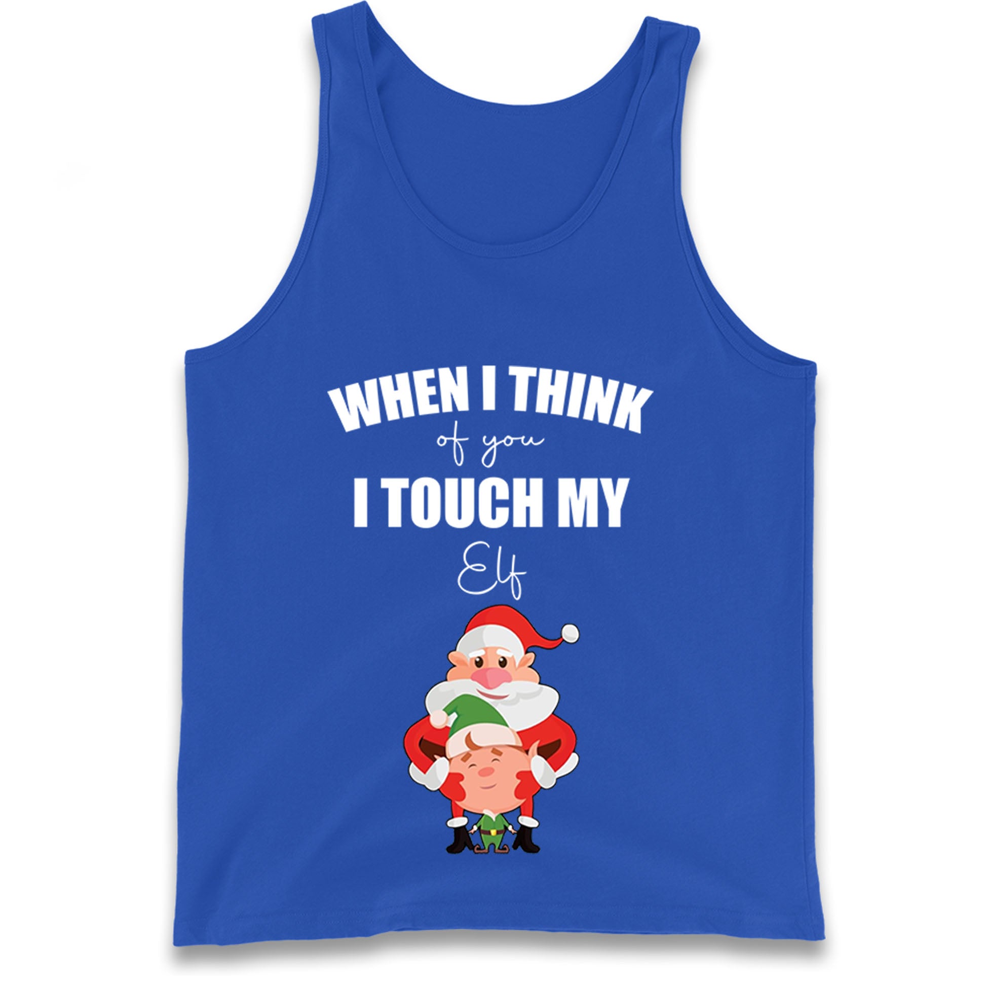 Santa Elf Christmas Tank Top