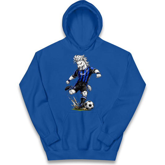 Retro Gillingham Football Kids Hoodie