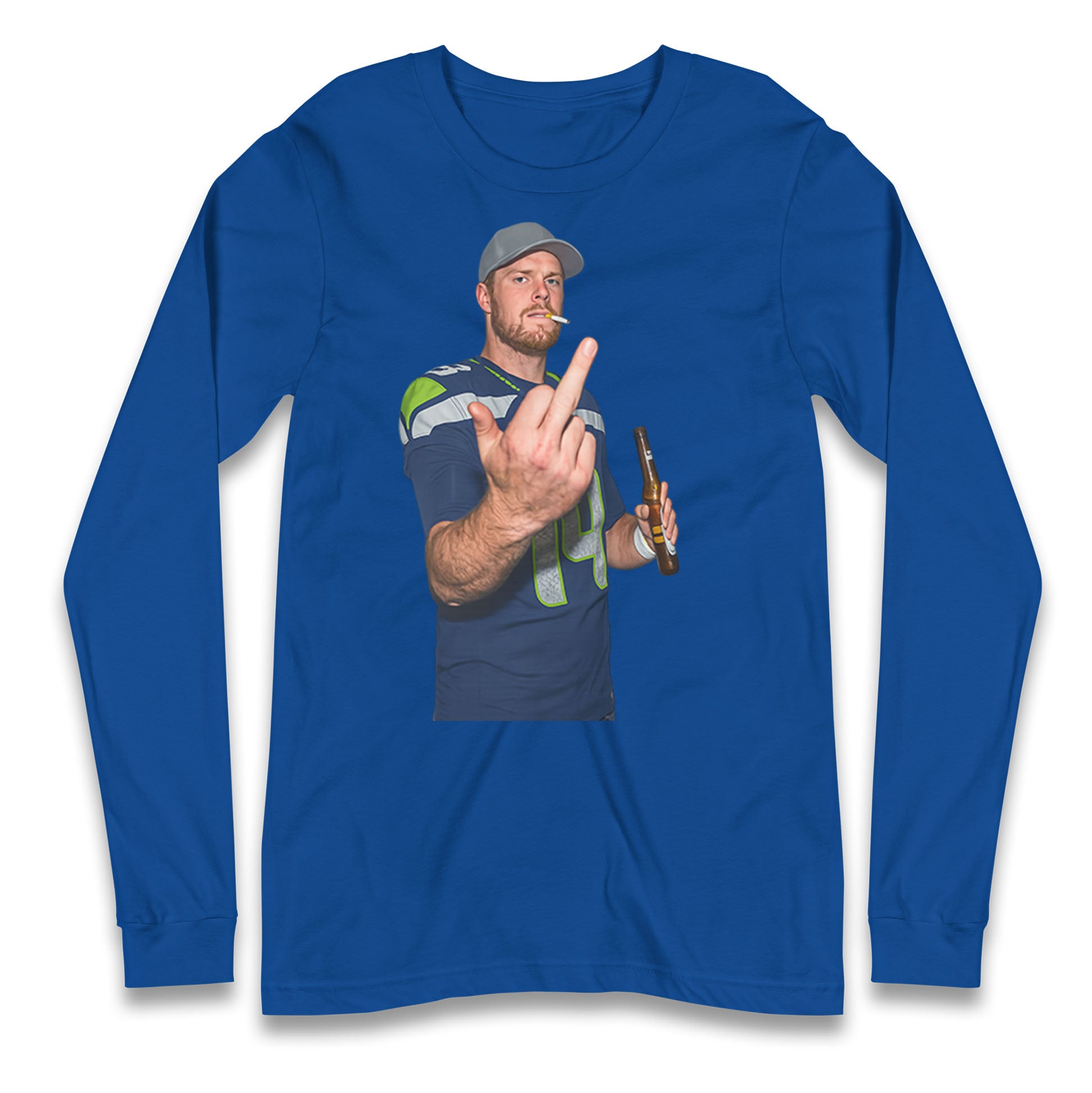 Steve Darnold Superbowl 2026 Longsleeve T Shirt 