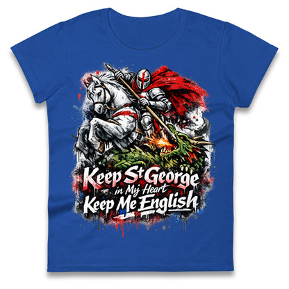 St gorges Cross Ladies T Shirt