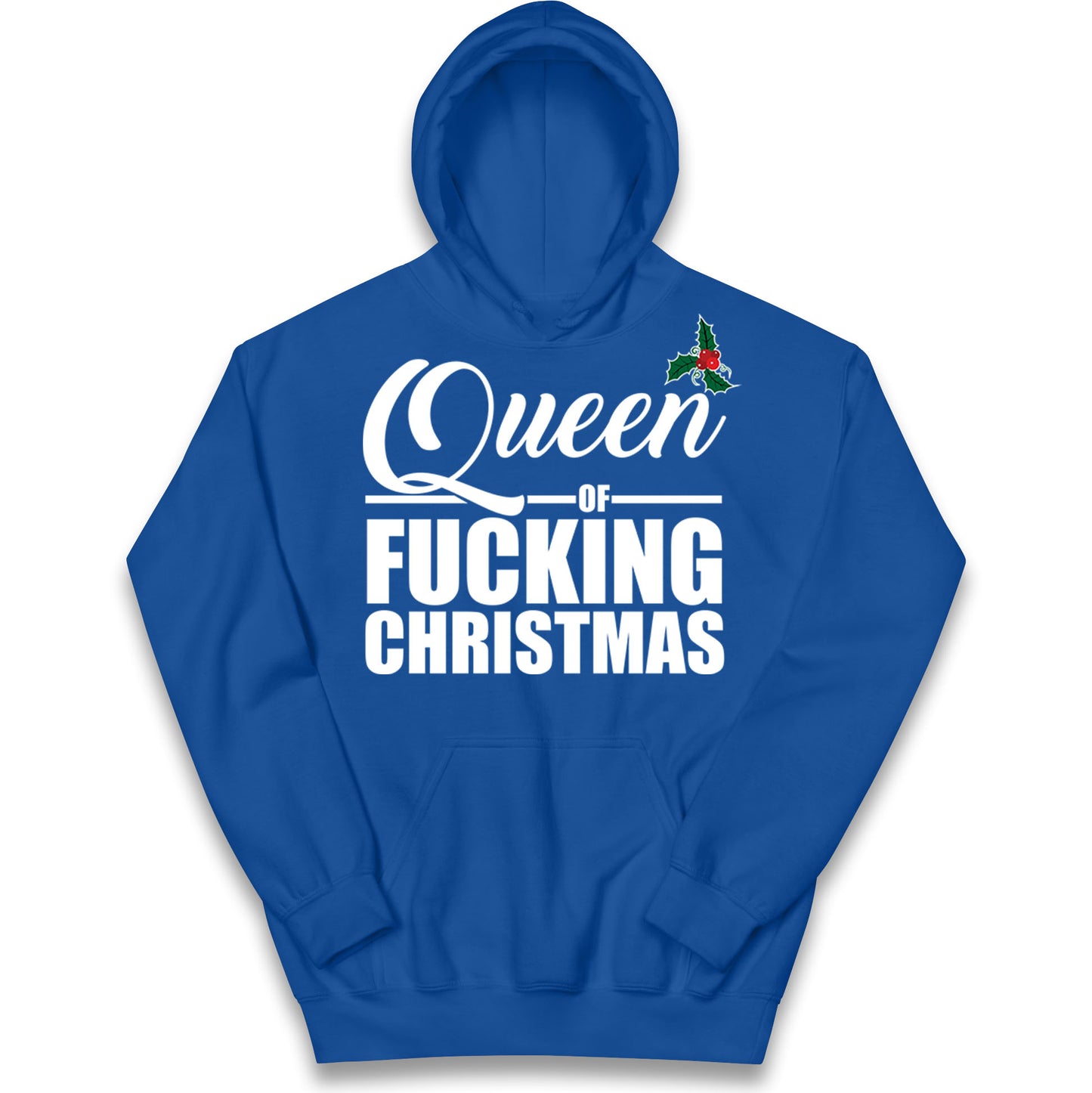 Nice Until Proven Naughty Kids Hoodie