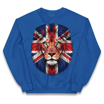 St George Flag Lion Kids Jumper 