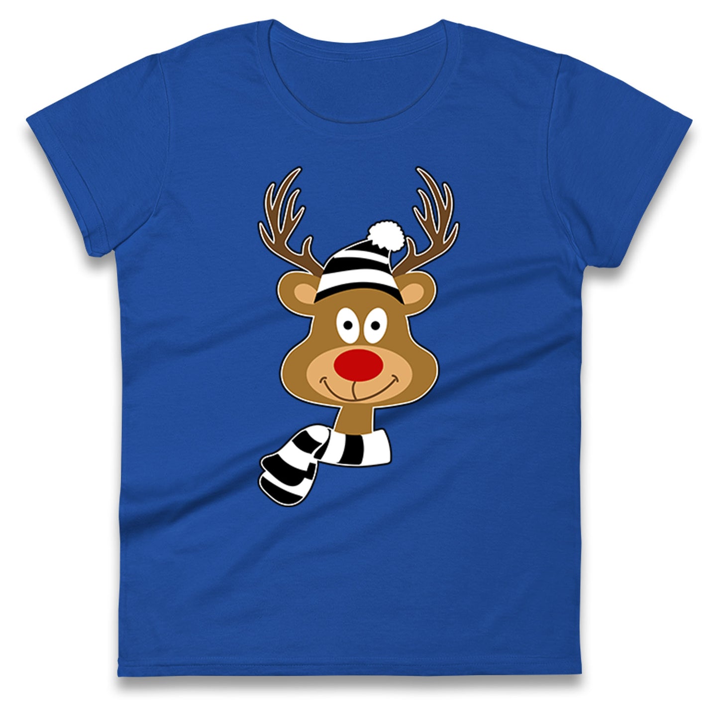 Grimsby Town Rudolph Christmas Ladies T Shirt 