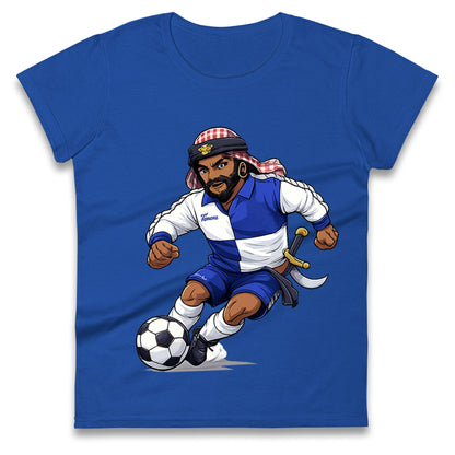 Rovers Retro Football Ladies T Shirt