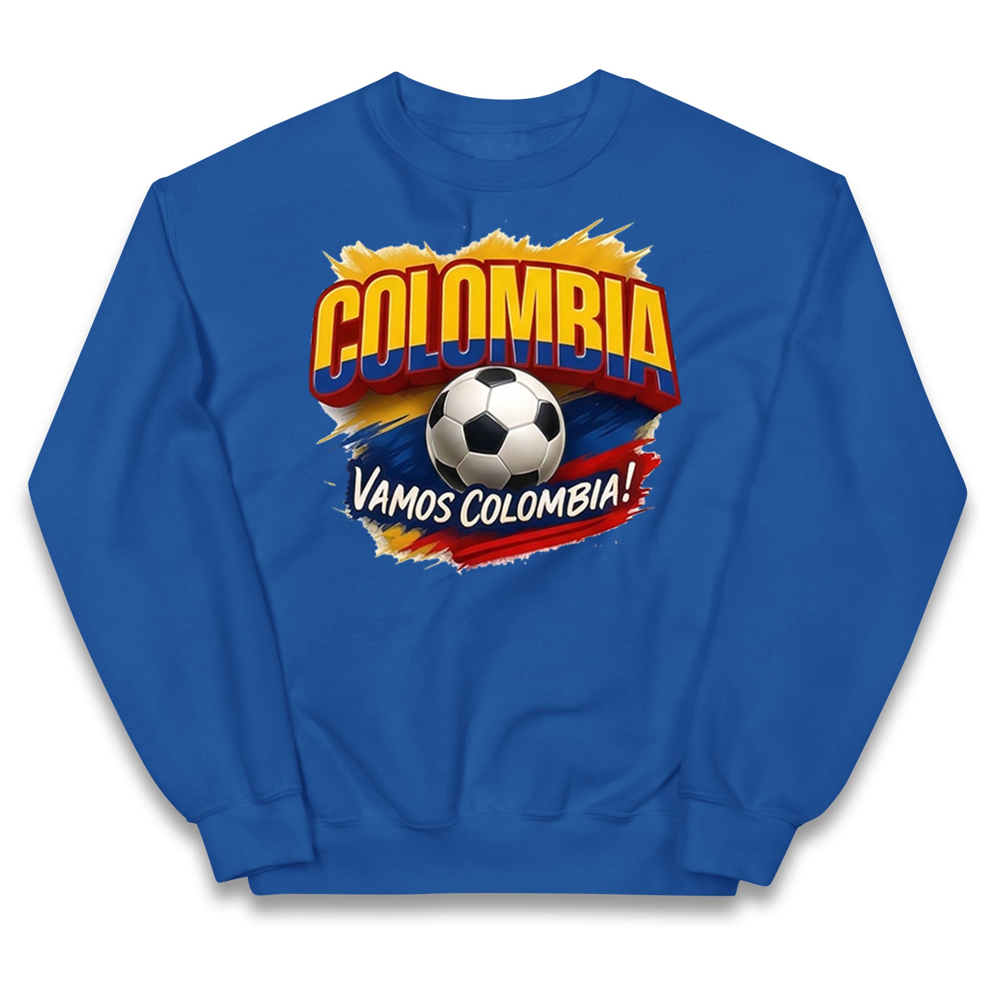 Colombia Retro World Cup Kids Jumper