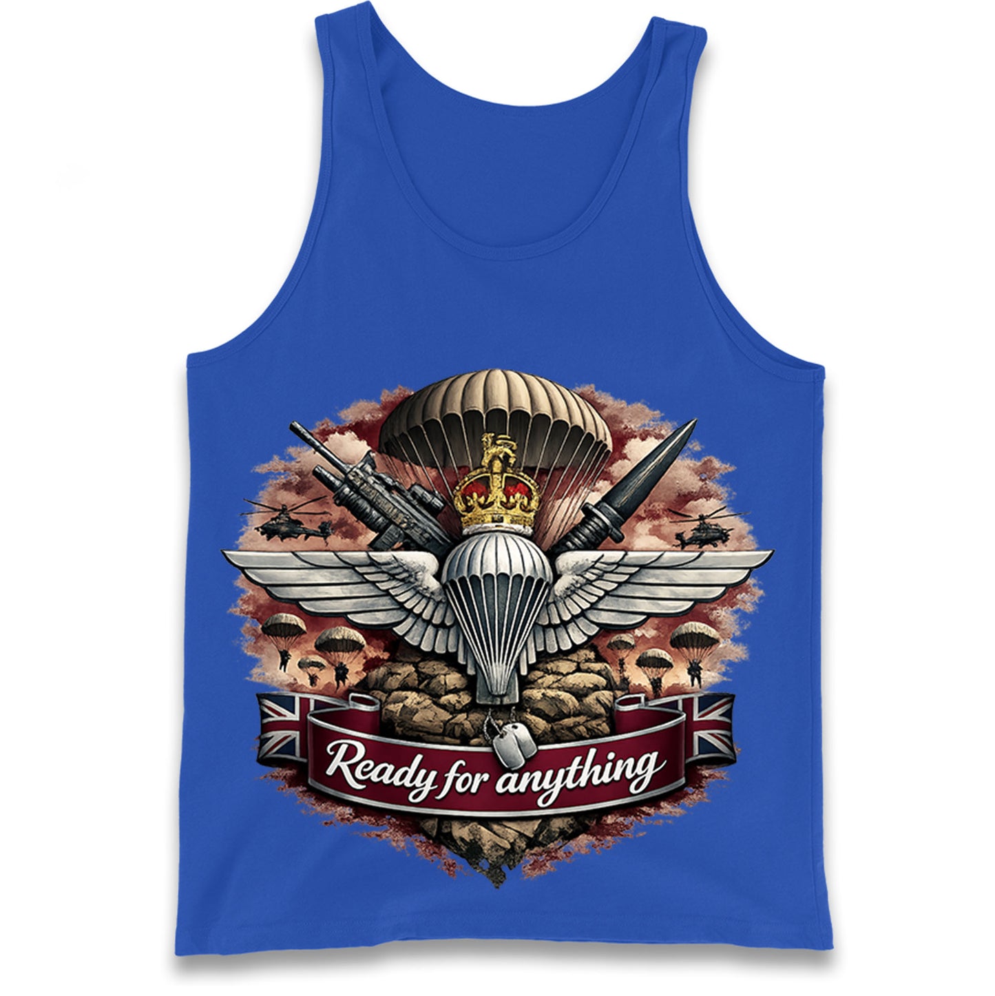 Ready for Anything Parachute Regiment Tank Top