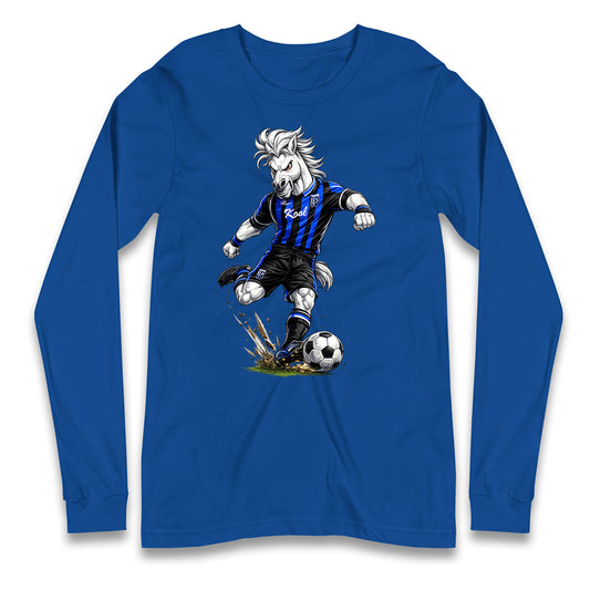 Retro Gillingham Football Longsleeve T Shirt