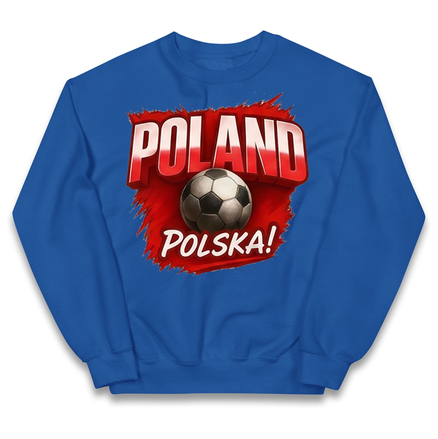 Poland Retro World Cup  Kids Jumper