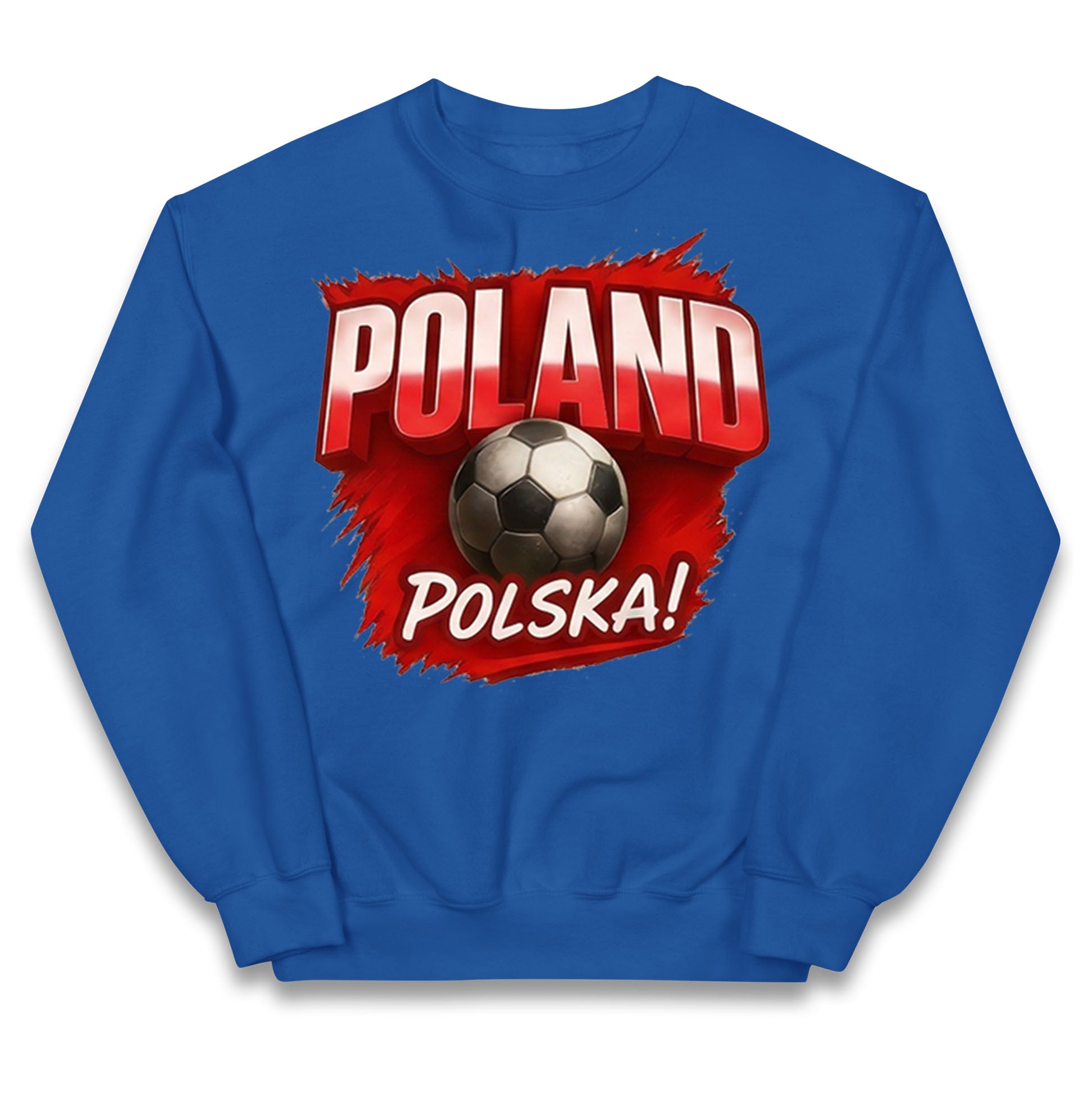 Poland Retro World Cup  Kids Jumper