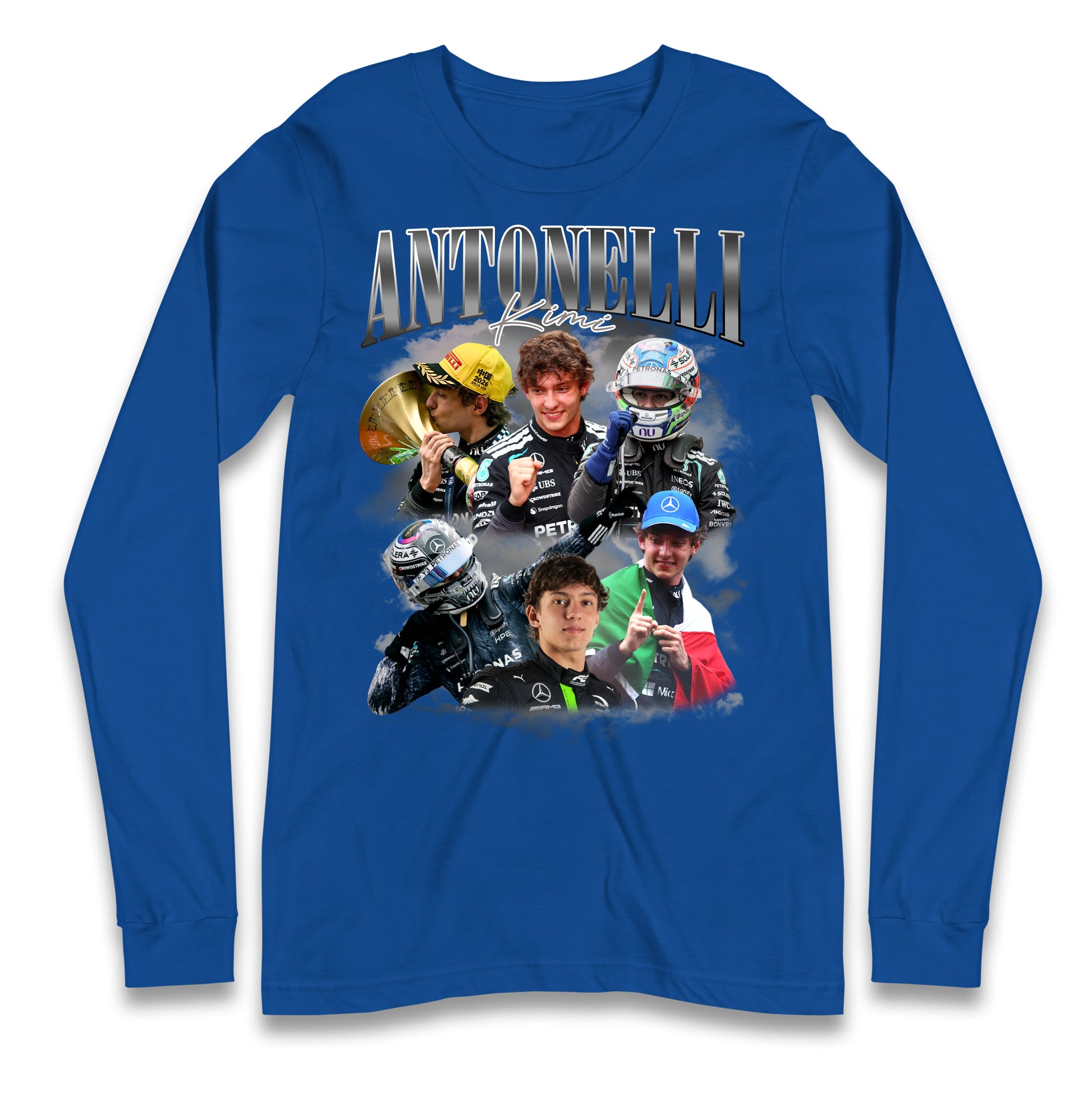 Kimi Antonelli F1 Longsleeve T Shirt