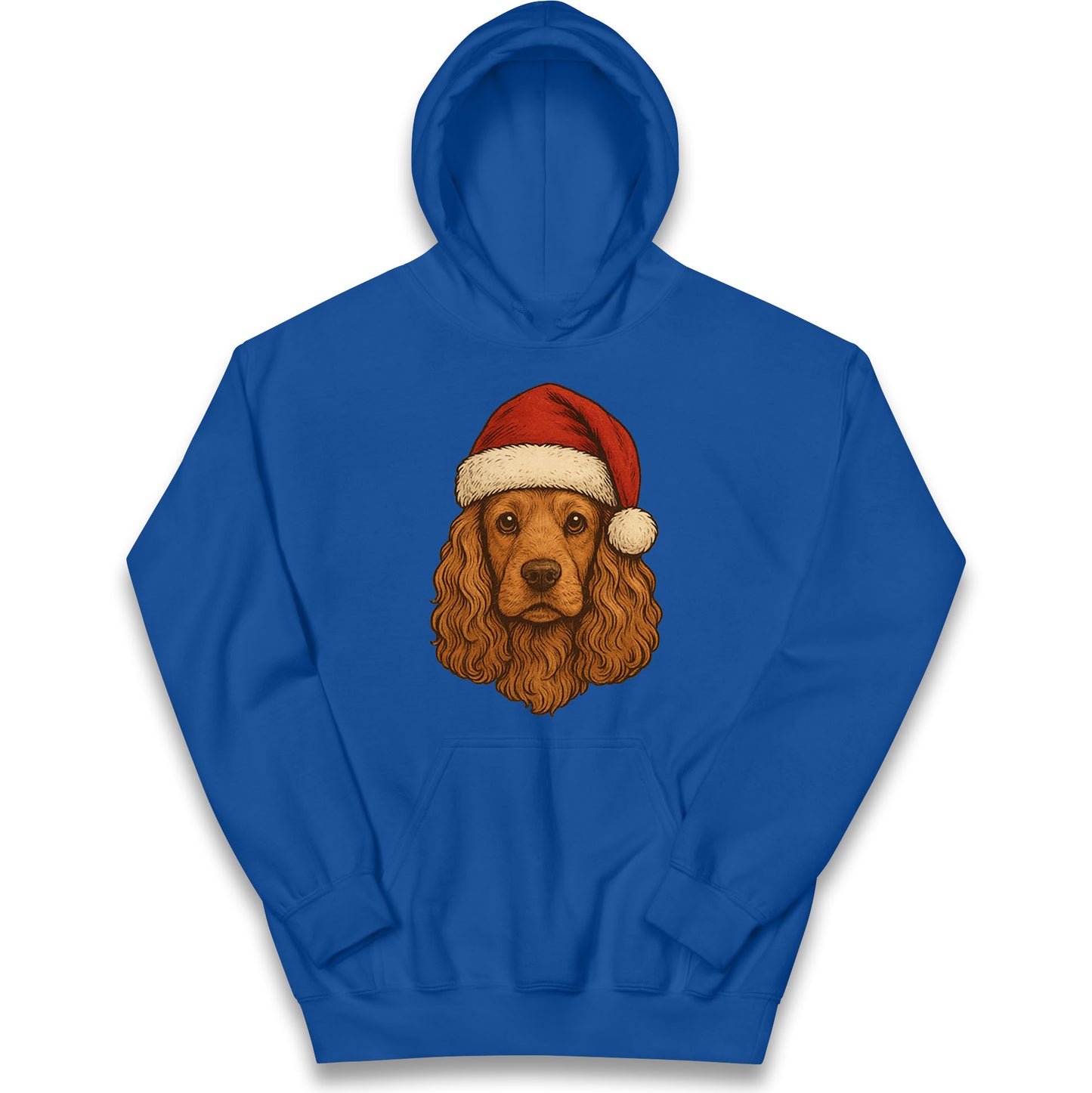 Cocker Spaniel Christmas Kids Hoodie