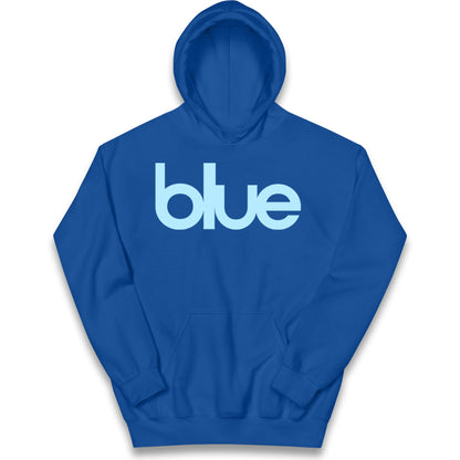 Blue Blur Robbie Williams Kids Hoodie
